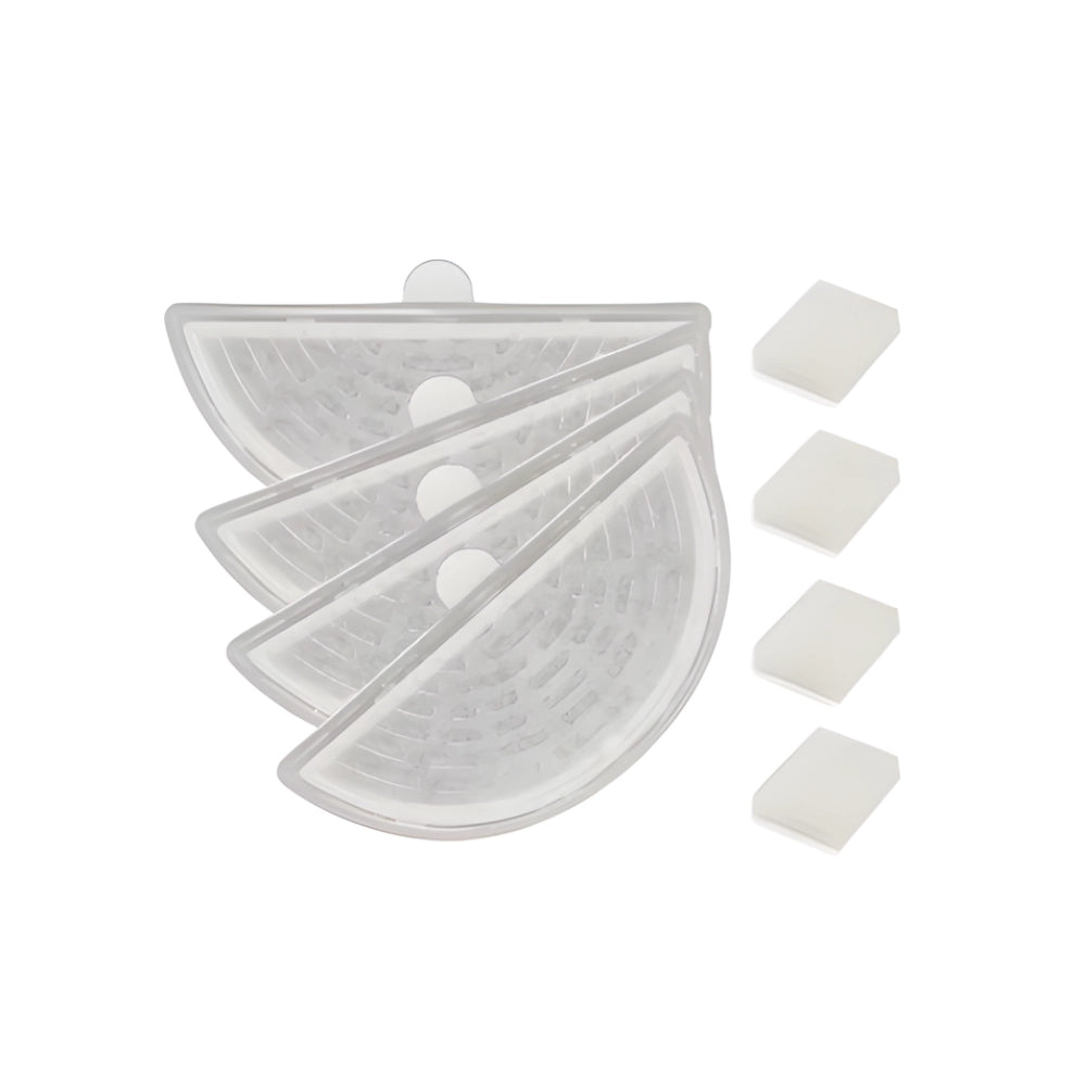 Refil Filtro para Fonte de Água Carvão Ativado - Modelo Meia Lua