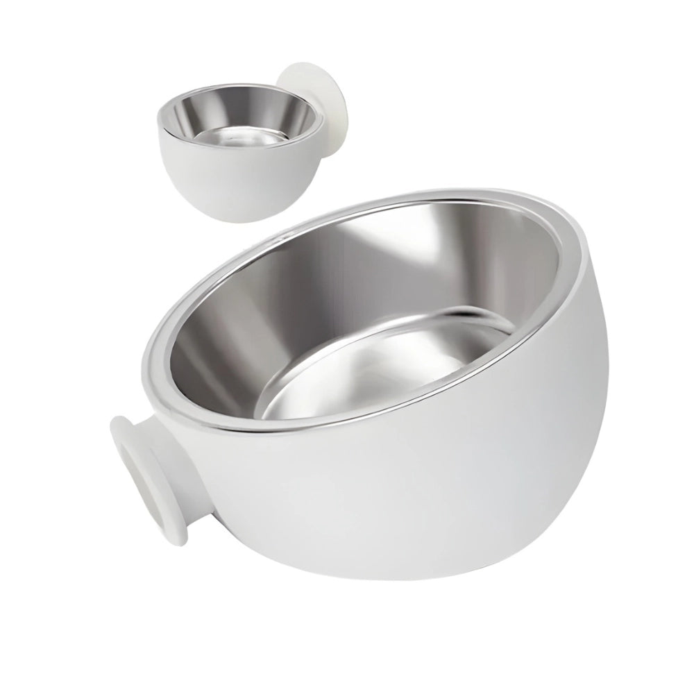 Comedouro Magnético Aço Inoxidável de Parede