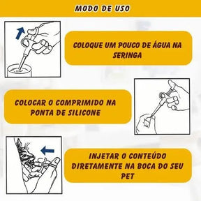 Aplicador de Comprimidos para Gatos