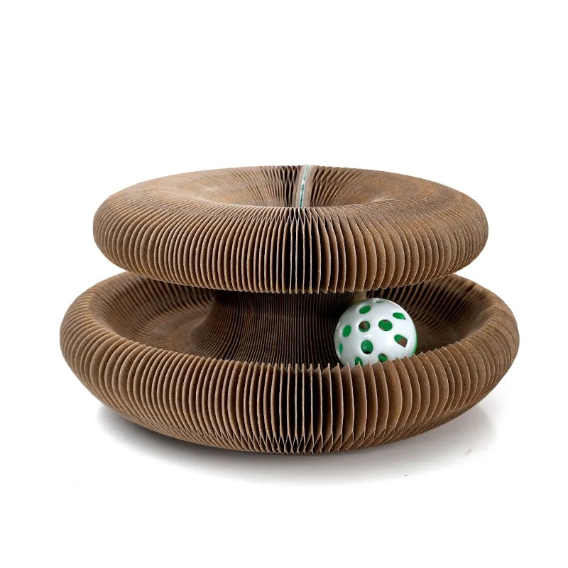 Arranhador Sanfona com Bolinha - Encaixe Magnético