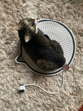 Arranhador Tapete com Bolinha Mundo Catnip