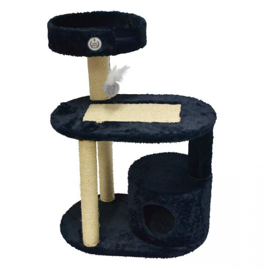 Arranhador Torre com Toca Vicenzo para Gatos