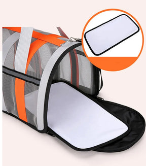 Bolsa de Transporte Arejada para Gatos