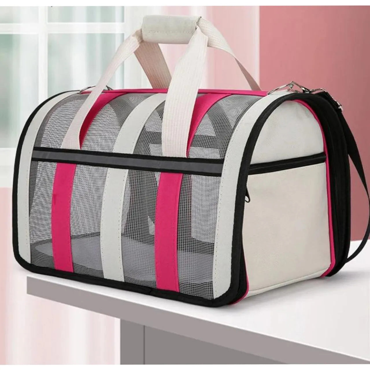 Bolsa de Transporte Arejada para Gatos