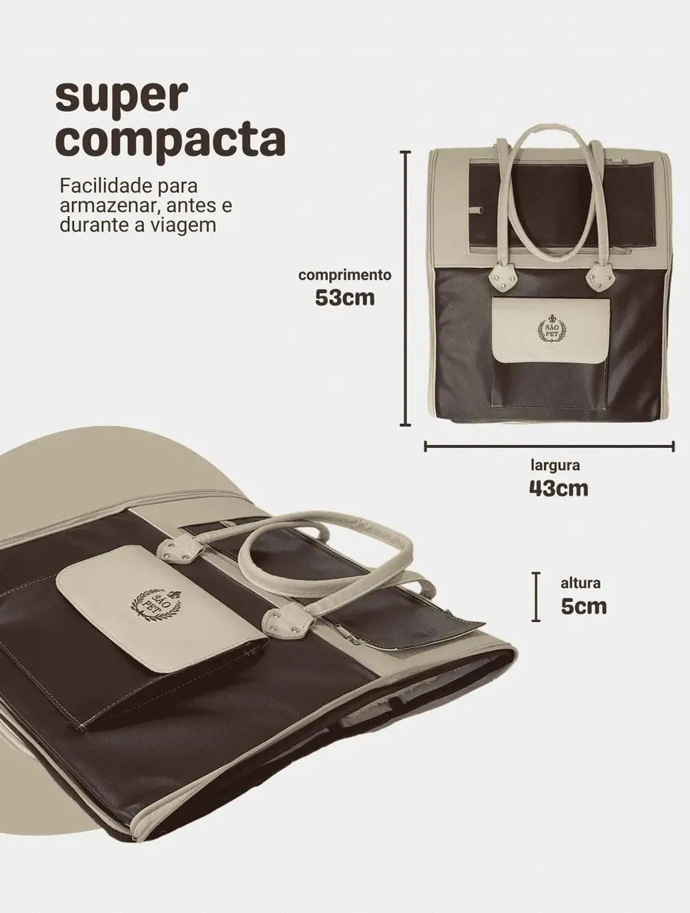 Bolsa de Transporte Paris Courino