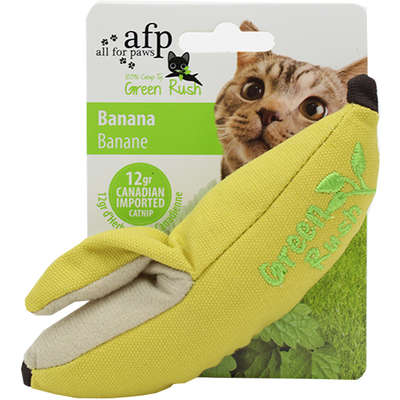 Brinquedo Banana Green Rush com Catnip Importado