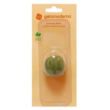 Brinquedo Bolinha de Catnip Estimulante