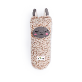 Brinquedo de Luta/Kicker Lhama Cuddler com Barulho Crocante e Catnip