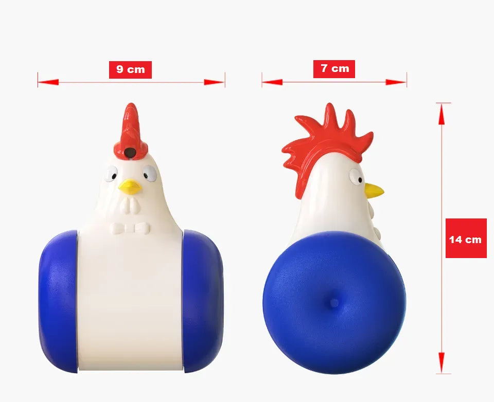 Galinha Eletrônica Interativa com Laser Infravermelho