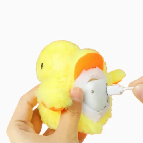 Brinquedo Eletrônico Pato Bate-Asas Interativo para Gatos