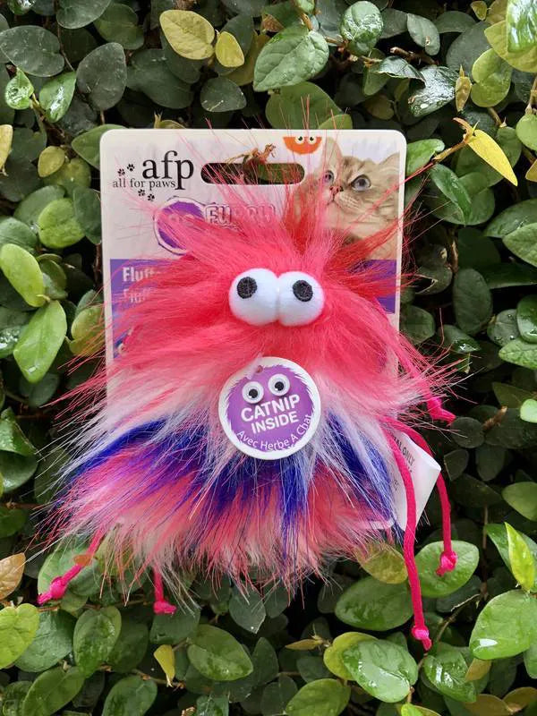 Brinquedo Furry Ball com Catnip para Gatos