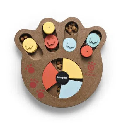Brinquedo Interativo Puzzle Paw Fisher-Price - Enriquecimento Alimentar