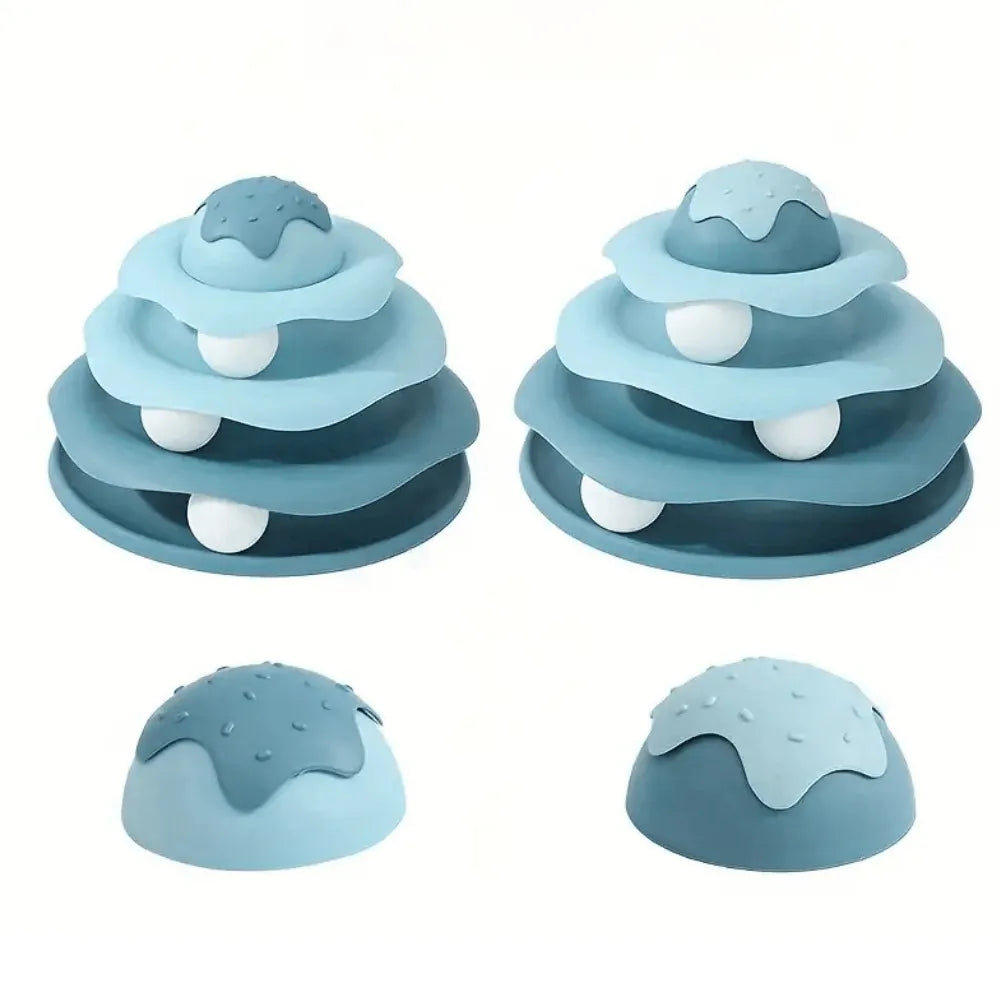 Brinquedo Interativo Torre de Bolinhas Sorvete