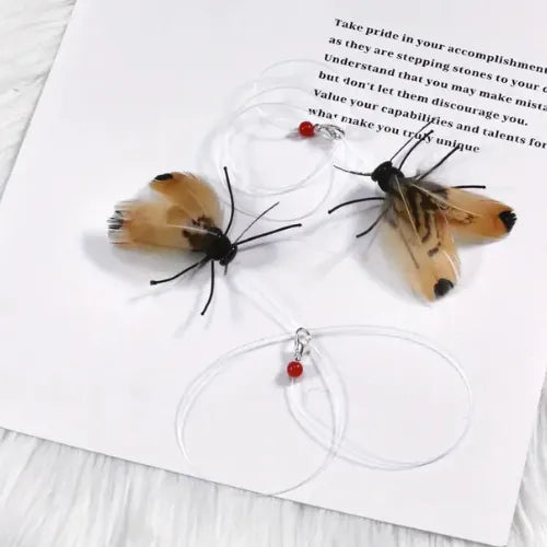 Brinquedo Isca Realista Mariposa