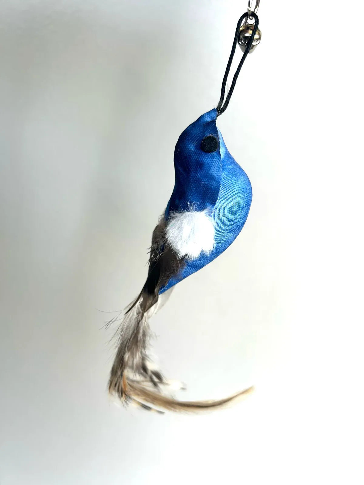 Brinquedo Isca Realista Pássaro Azul para Varinhas