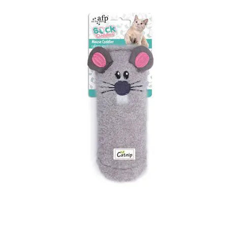 Brinquedo de Luta/Kicker Mouse Cuddler com Barulho Crocante e Catnip