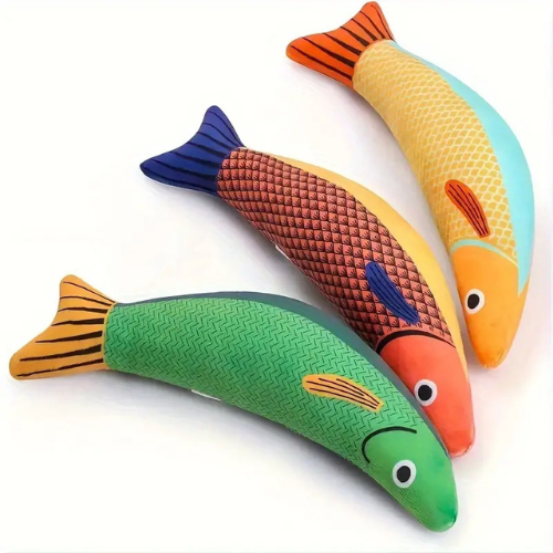 Brinquedo Peixe Kicker Estimulante com Catnip