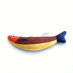 Brinquedo Peixe Kicker Estimulante com Catnip