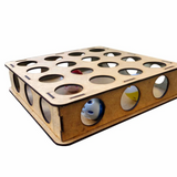 Brinquedo Puzzle Gatorama com Bolinhas - MDF