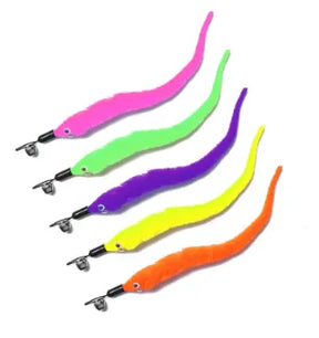 Brinquedo Refil Iscas Coloridas Divertidas para Varinhas