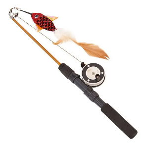 Brinquedo Varinha de Molinete com Isca Peixe