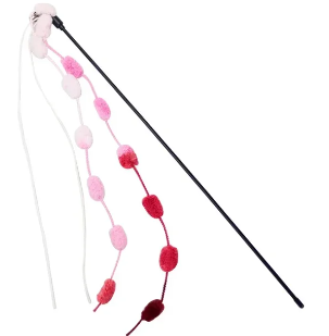 Brinquedo Varinha Pompom Colorida