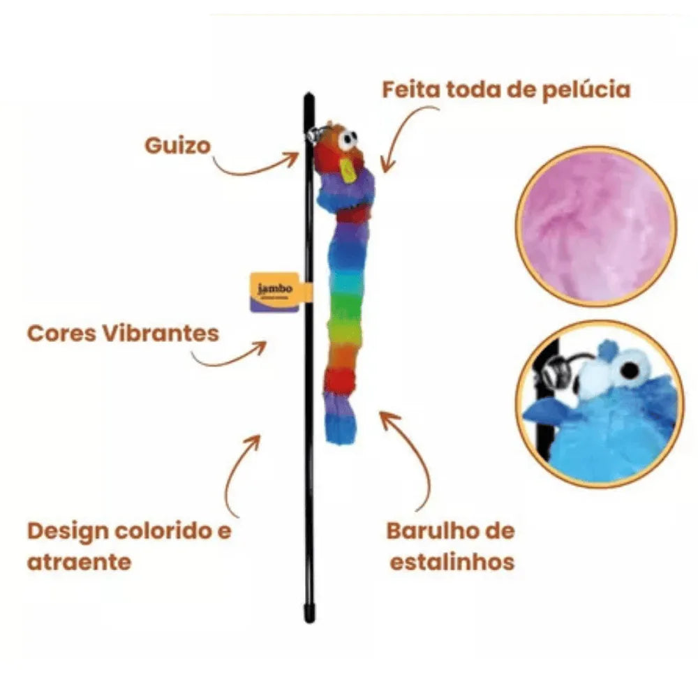 Brinquedo Varinha Rainbow Divertida