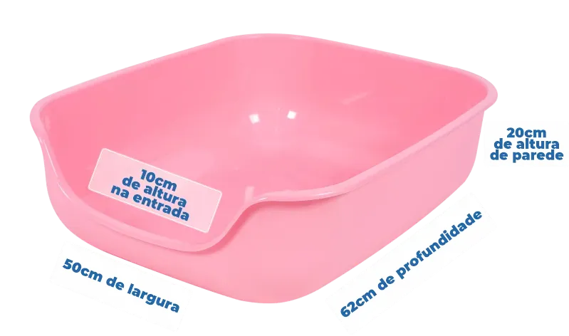 Caixona de Areia Sanitário Pet Games