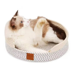 Cama Cesto Confortável Moderna 100% Algodão para Gatos