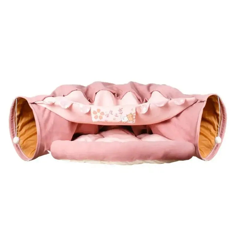Cama Túnel Divertida com Brinquedo