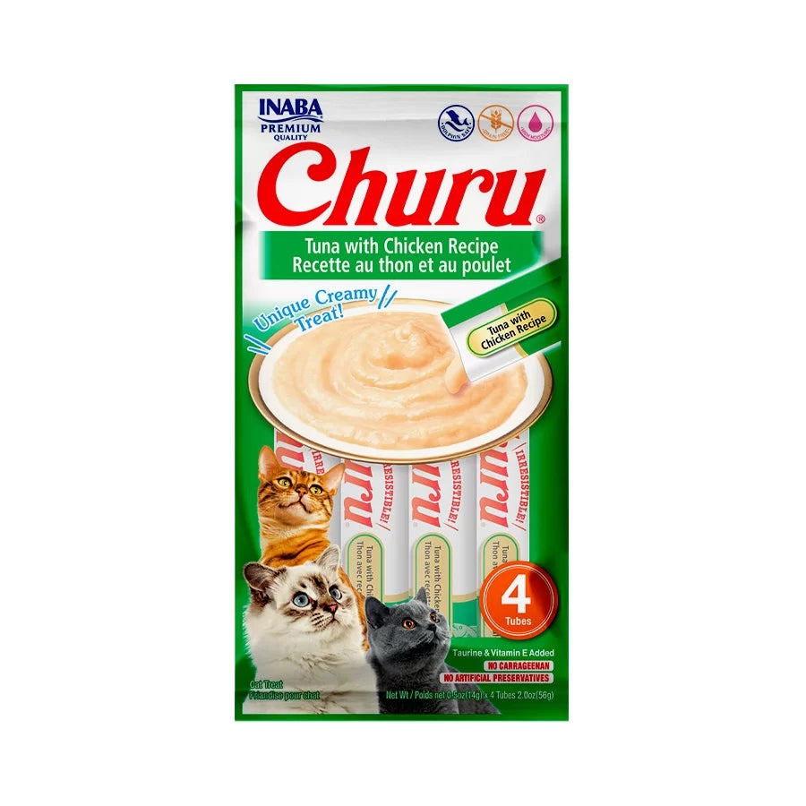 Churu Petisco Atum e Frango 56g