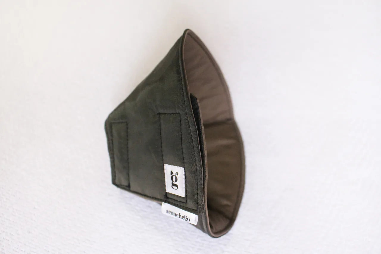 Colar Elizabetano Cone Tecido Macio Aconchego - Tamanho M