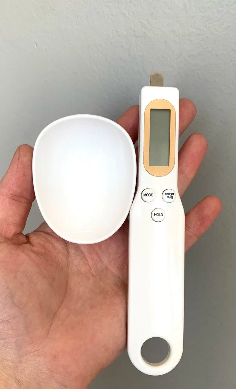 Colher com Balança Digital Dosadora de Ração