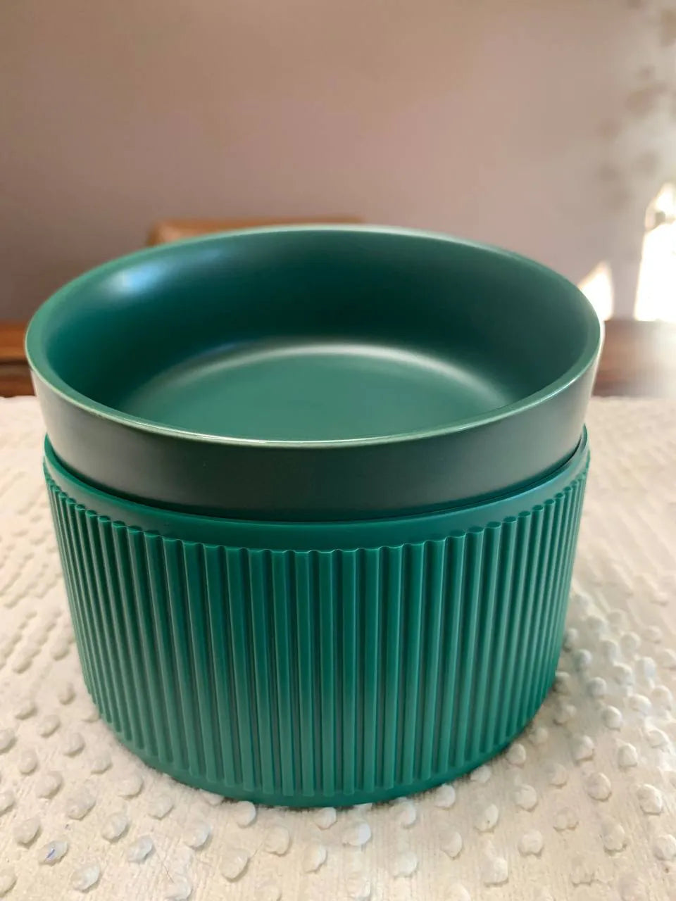 Comedouro/Bebedouro Elevado Cerâmica com Base Regulável - 3 Cores