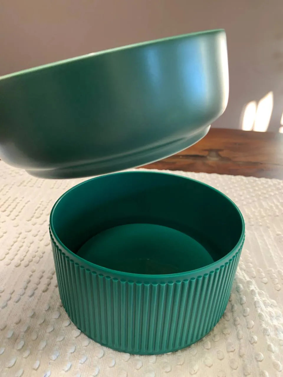 Comedouro/Bebedouro Elevado Cerâmica com Base Regulável - 3 Cores