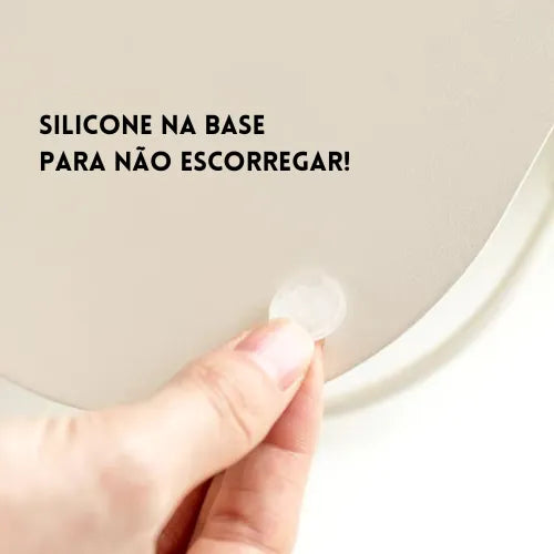 Comedouro Cerâmica Magnético Altura Regulável