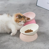 Comedouro de Silicone Regulável para Gatos