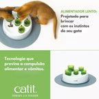 Comedouro Lento Catit Senses 2.0 Enriquecimento Alimentar