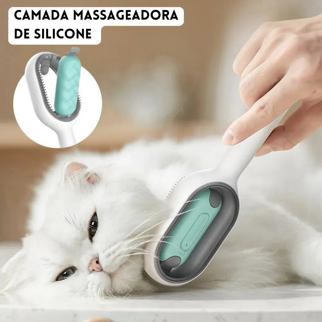 Escova Úmida para Remoção de Pelos