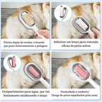 Escova Úmida para Remoção de Pelos