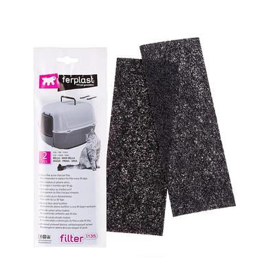 Refil Filtro de Carvão Ativado L135 para Sanitário Ferplast