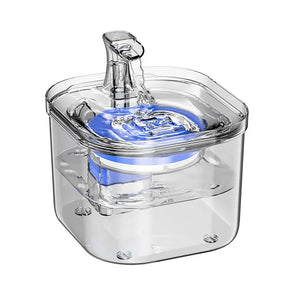 Fonte de Água Transparente com Sensor de Movimento 2L