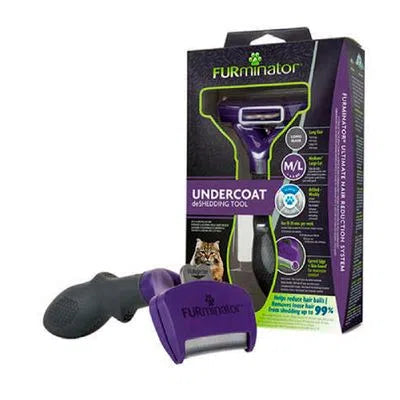Escova Furminator Gatos Pelo Curto M/G