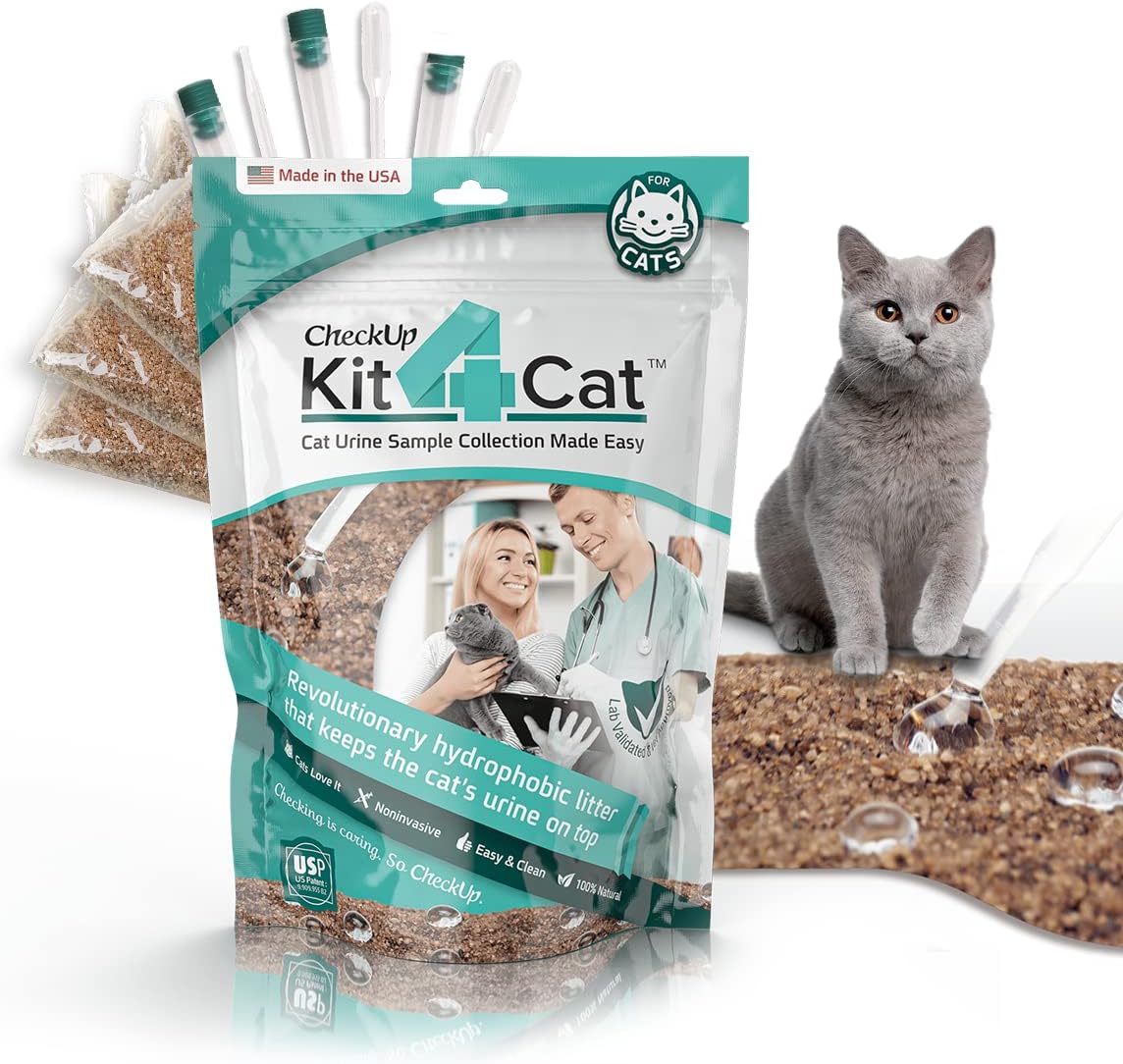 Areia Para Coleta De Urina Kit4Cat
