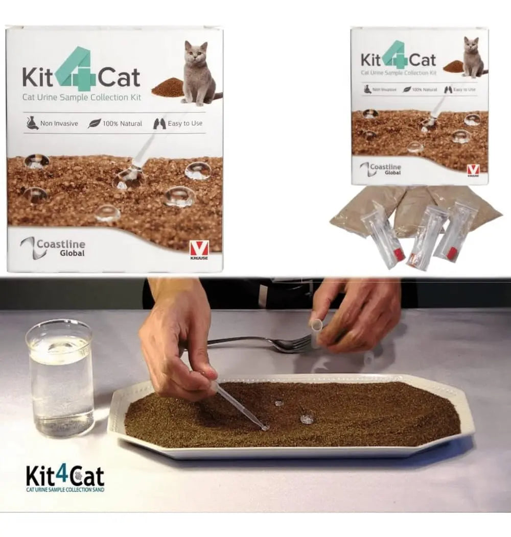 Areia Para Coleta De Urina Kit4Cat