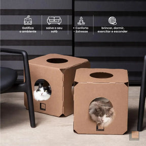 Toca Labirinto Cubo - Kit 2 Cubos