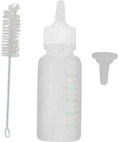 Mamadeira Pet 50ml - Kit 3 Bicos e Limpador