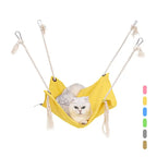 Rede Cama Estilosa para Gatos - Com Mosquetão para Fixação