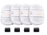 Refil Filtro para Fonte de Água Carvão Ativado - Modelo Oval