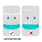 Refil Filtro para Fonte de Água Carvão Ativado - Modelo Oval